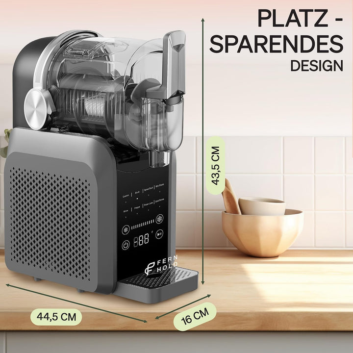 Slush Maschine mit 7 smarten Programmen - 1.8L Slushie Machine für Zuhause für Slushi, Frappé, Milch