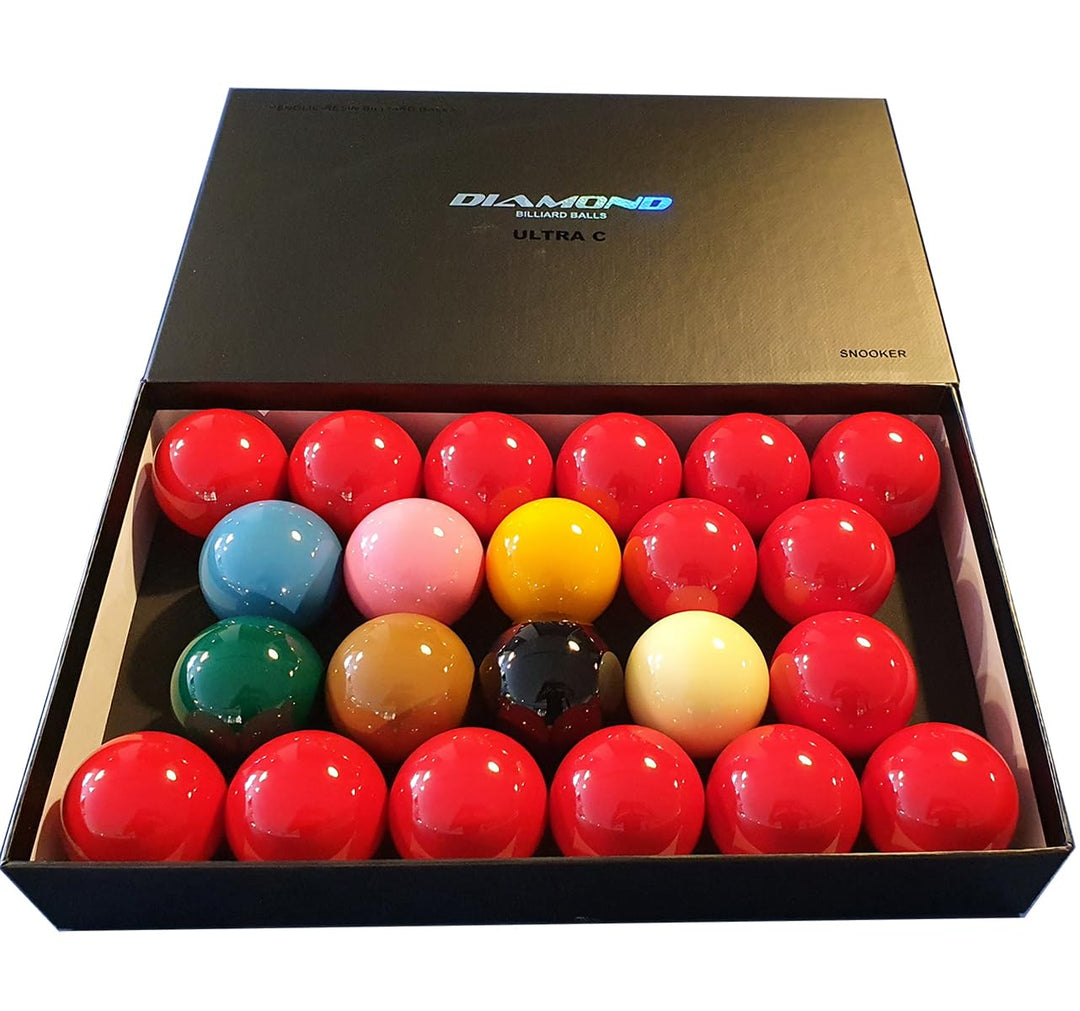 Phenolharz Billardkugelset Diamond Ultra C Snooker 57,2mm - Set Professional Phenolharz Snookerkugel