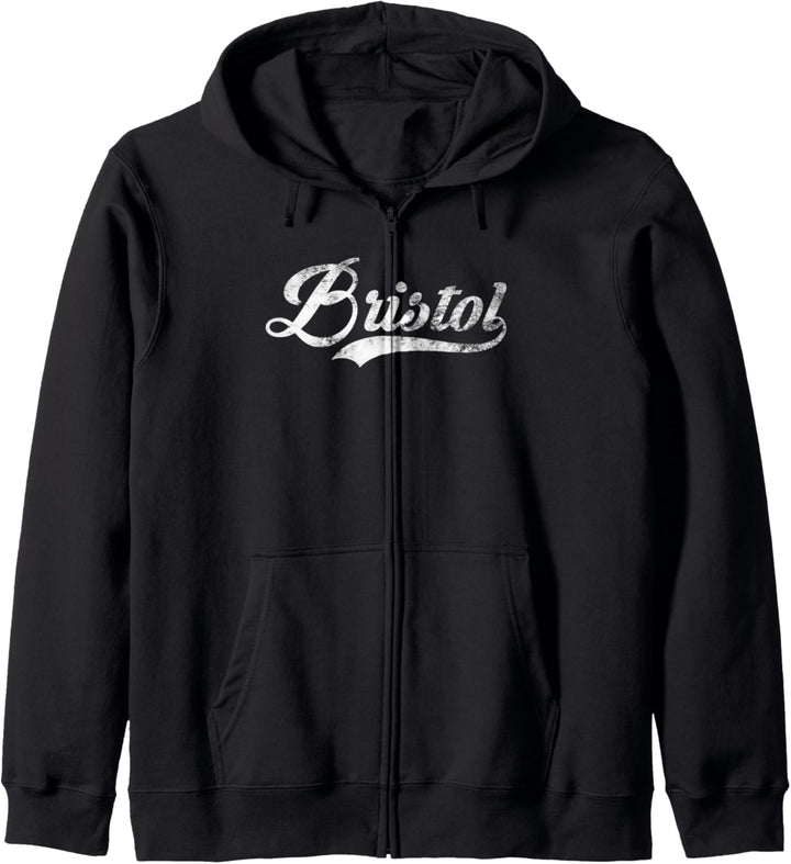 Bristol Vintage Design - Cool Old School Idee Kapuzenjacke