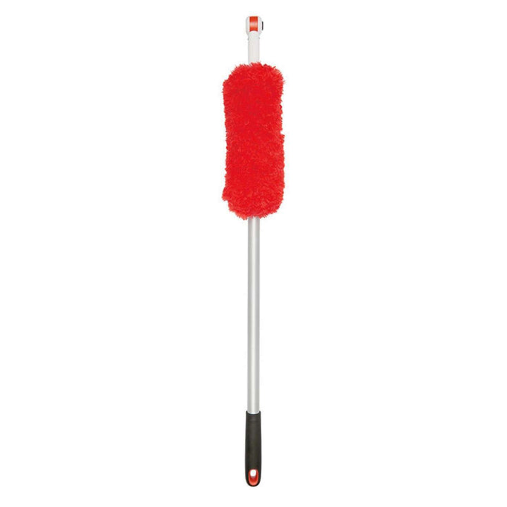 Oxo Good Grips ausziehbarer Staubwedel, Aluminium, mit verschiedenen Aufsätzen Long Reach Duster Sin