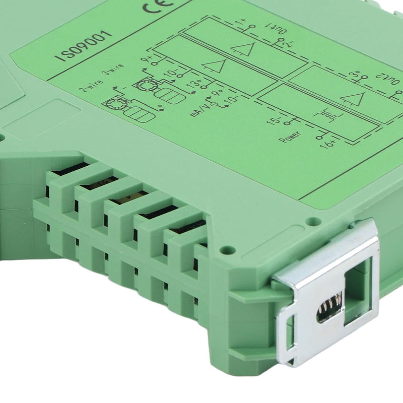 DC24V Current Signal Isolator Transmitter SPS-Signalaufbereiter erkennen(1 in 2 out, 4-20mA to 4-20m