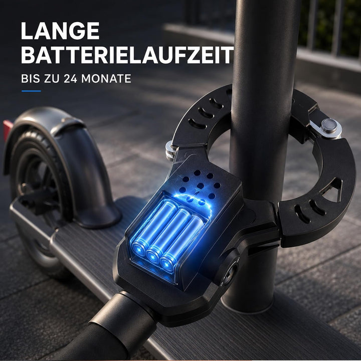 E-Scooter Schloss mit Alarm 110 dB, Handschellenschloss