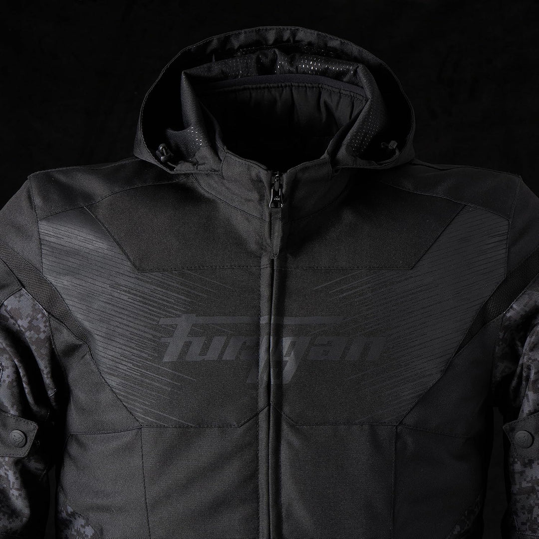 FURYGAN SHARD D3O WATERPROOF JACKEN UND MÄNTEL RADICAL,URBAIN M Schwarz-Pixel, M Schwarz-Pixel