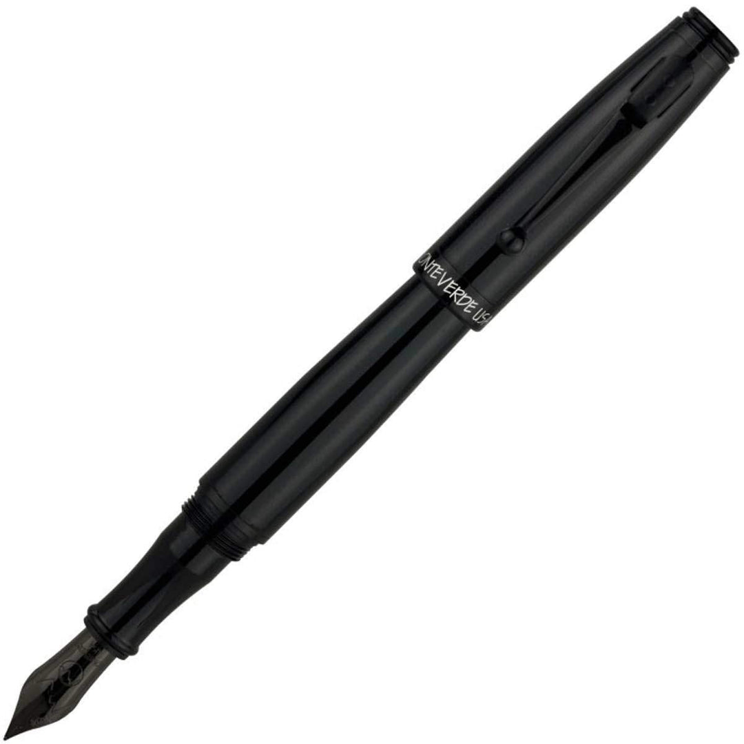 Monteverde Invincia Stealth Füllfederhalter, Schwarz