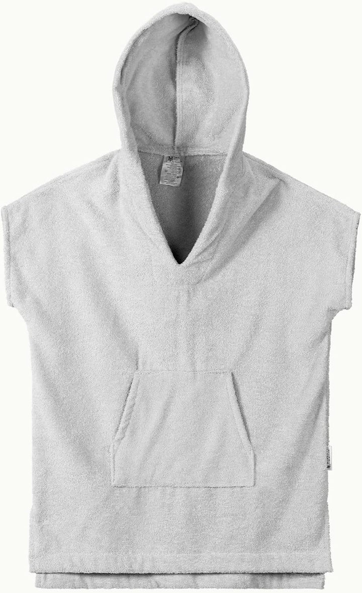 HOMELEVEL Poncho Damen Frottee - Badeponcho Badetuch aus 100% Baumwolle - Handtuch für Strand Sauna