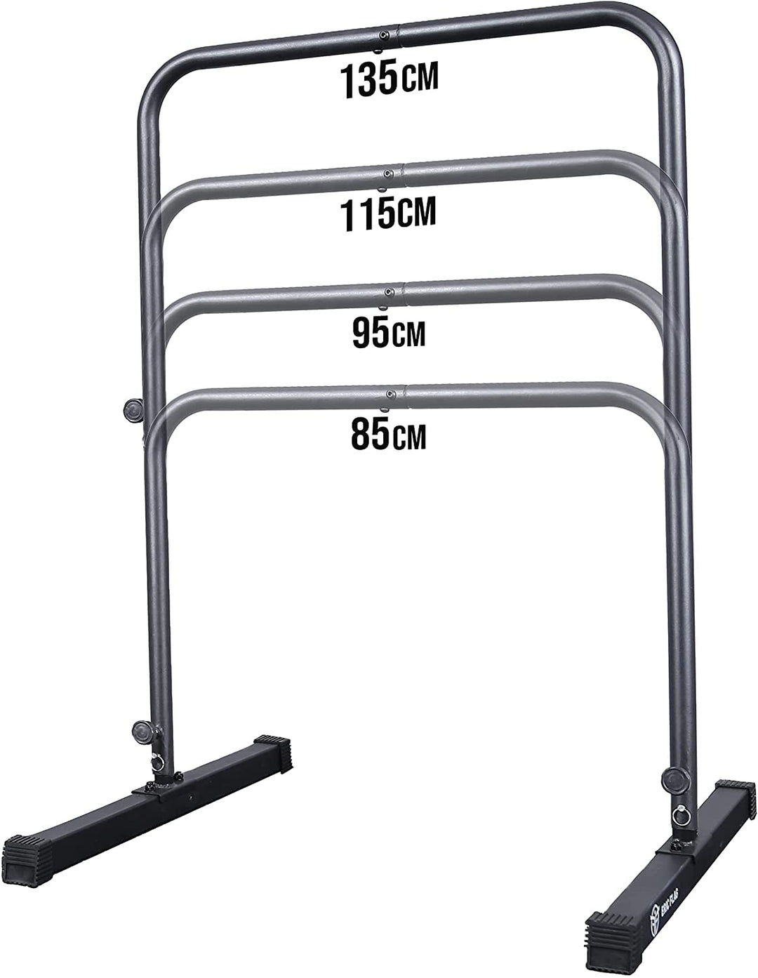 Eric Flag Klimmzugstange Heimturnhalle Pull Up Bar Vier einstellbare Höhen für Sport, Bodybuilding,