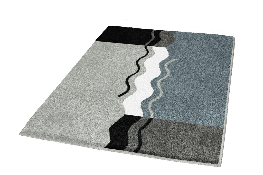 Kleine Wolke Badteppich Vanessa Platinfarben 55 x 65 cm 55 x 65 cm (Rechteckig), 55 x 65 cm (Rechtec