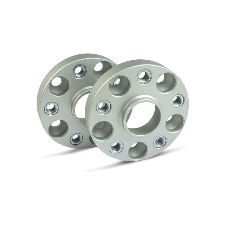 SCC Spurverbreiterung 13013BES - Buchse silber eloxiert - LK: 130/5 NLB: 71,6 GEW: M14x1,5 - 25mm -