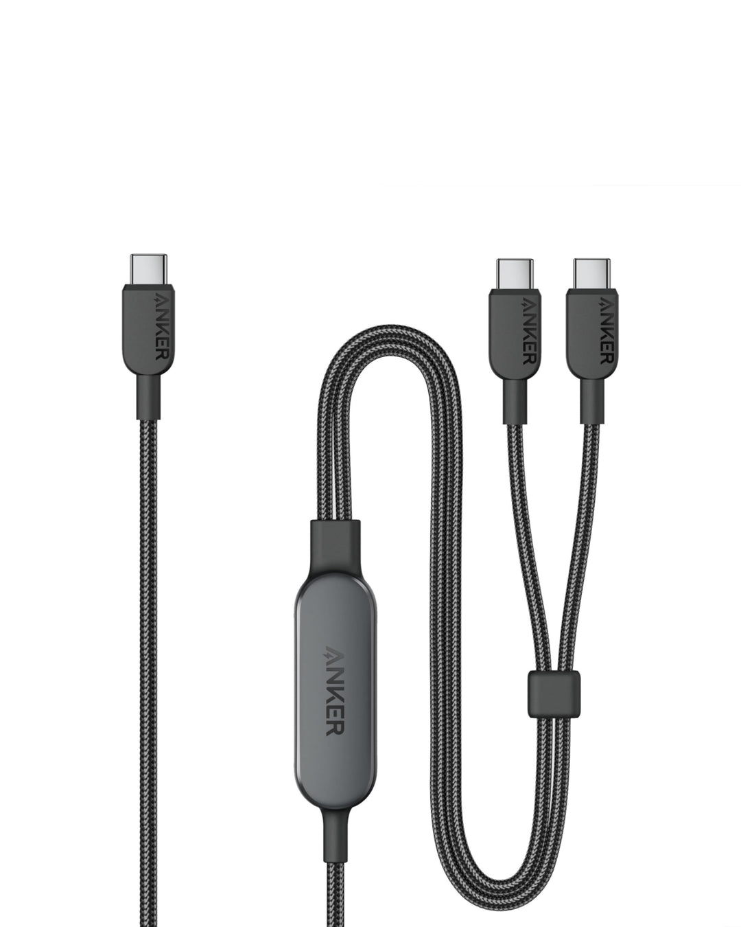 Anker USB C auf USB C Kabel, 140W Max 2-in-1 USB C Kabel 1,8m, für iPhone 17/16/16 Pro/16 Pro Max/16