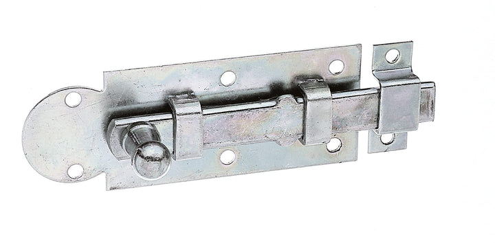 Alberts 840327 Fensterriegel | gerade, mit befestigter Schlaufe | galvanisch verzinkt, dickschichtpa