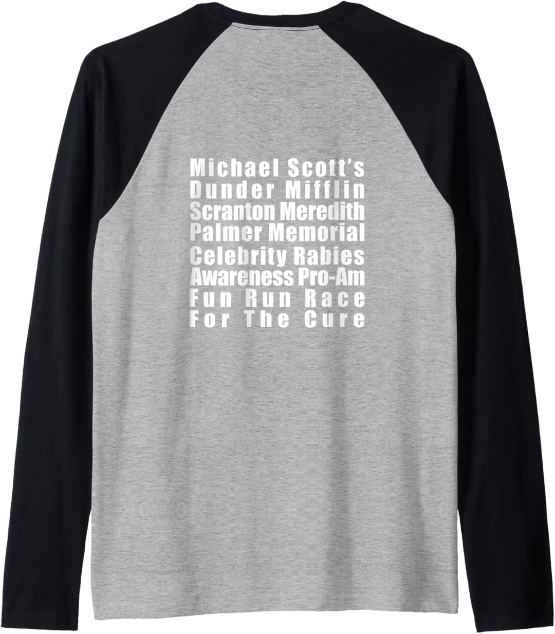 The Office Michael Scott Spass Ausführen Raglan