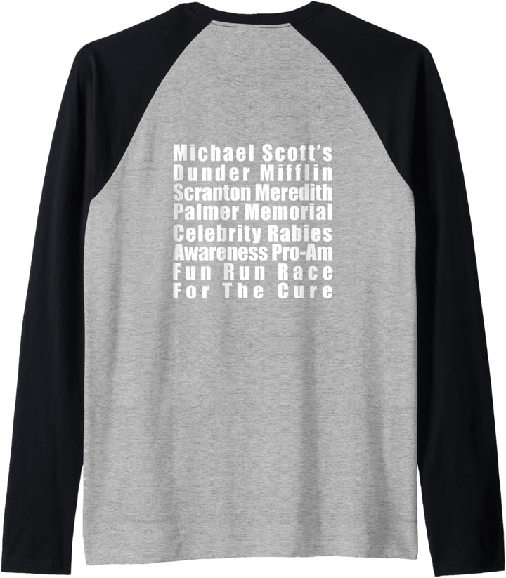 The Office Michael Scott Spass Ausführen Raglan