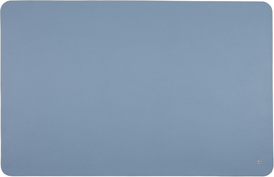 DUDU Büro-Schreibtischunterlage aus zweifarbigem Leder cm 61x40, beidseitig benutzbar, rollbar, weic