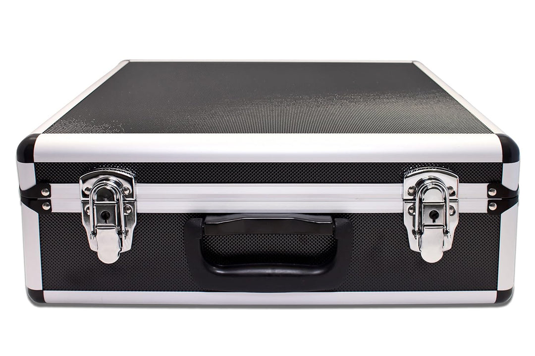 PeakTech P 7310 7310 – Universal Koffer für Messgeräte, Abschliessbar, Staubschutz, XL - 460x330x150