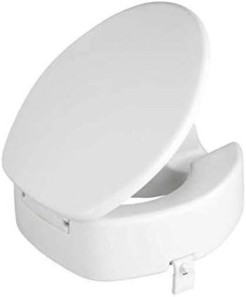 WENKO Premium WC-Sitz Secura - mit Easy-Close Absenkautomatik, Duroplast, 41.5 x 19 x 44 cm, Weiss