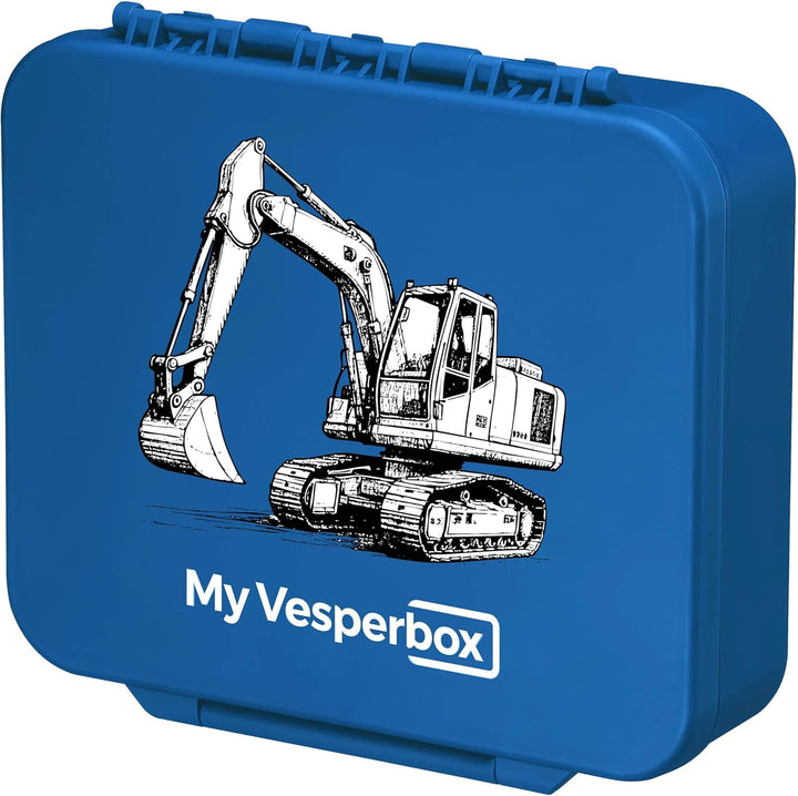 My Vesperbox® Brotdose für Kinder mit Fächern Liv [MADE IN GERMANY] - Lunchbox mit Trennfächern - Be