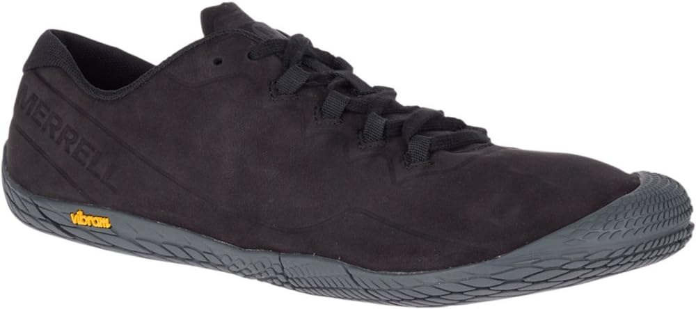 Merrell Herren Vapor Glove 3 Luna LTR Sneaker 43.5 EU Schwarz, 43.5 EU Schwarz