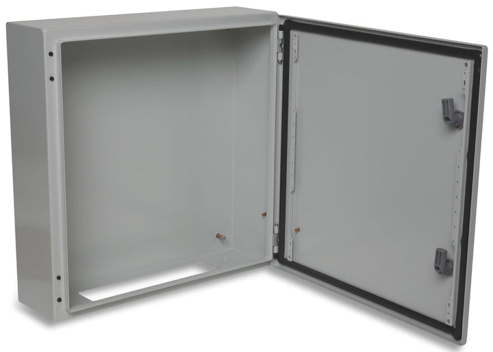 BOXEXPERT Verteilerkasten aussen IP66 Stahlblech 500x500x150mm Serie Treva wasserdicht Schaltschrank
