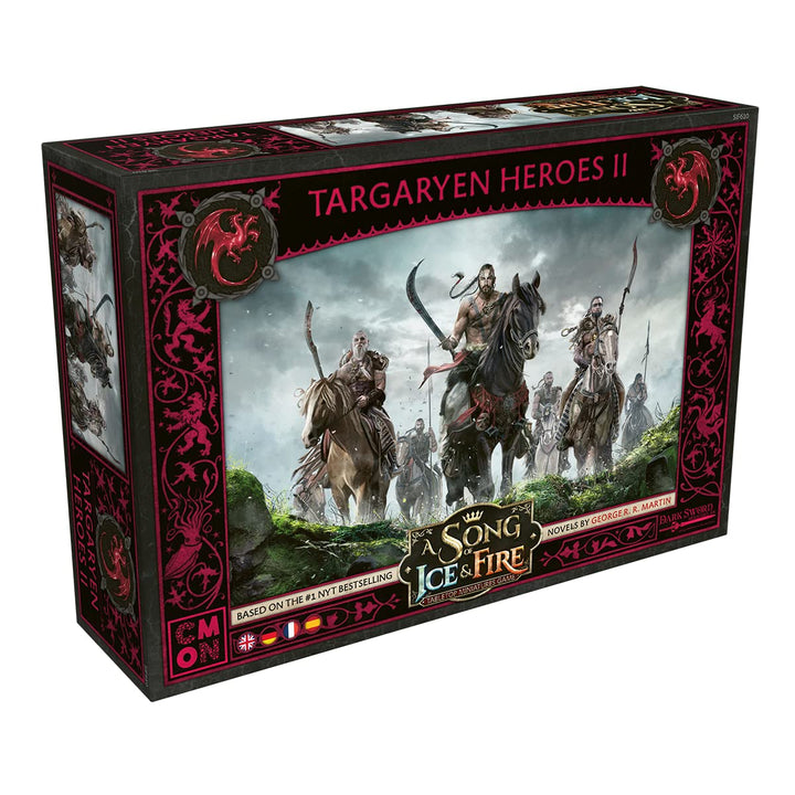 CMON | A Song of Ice &amp; Fire – Helden von Haus Targaryen II | Erweiterung | Tabletop | 2 Spieler | Ab