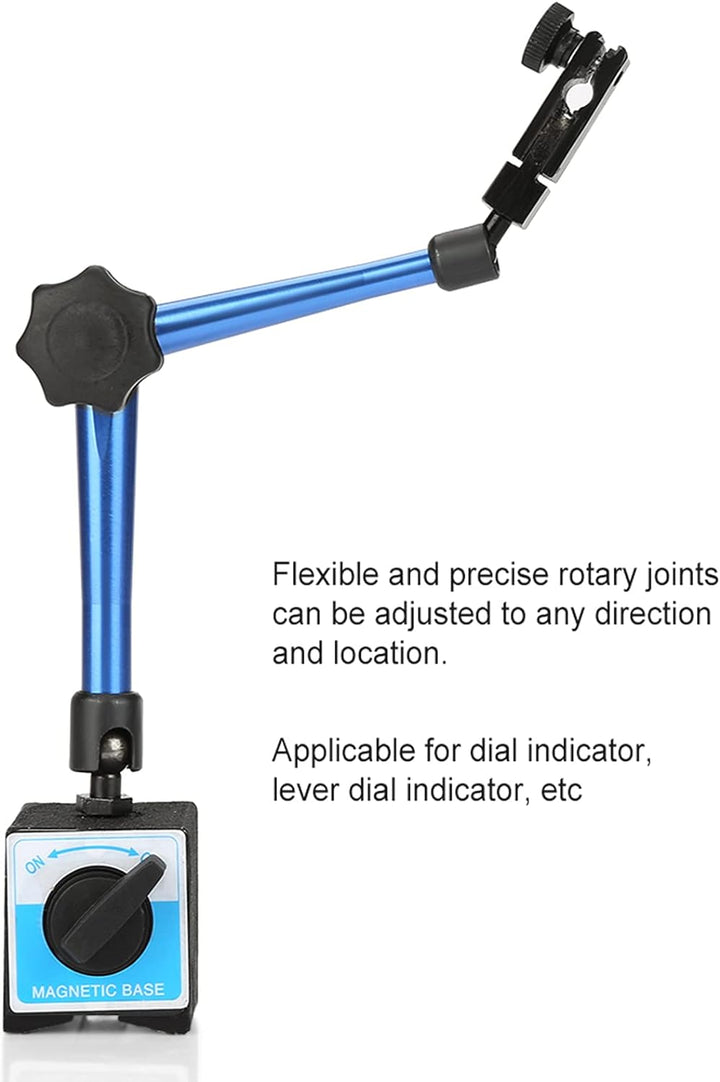 Magnetischer Standfusshalter , Messgeräte Magnetische Messgerätehalter für Messuhr (Blau) Holder #1,