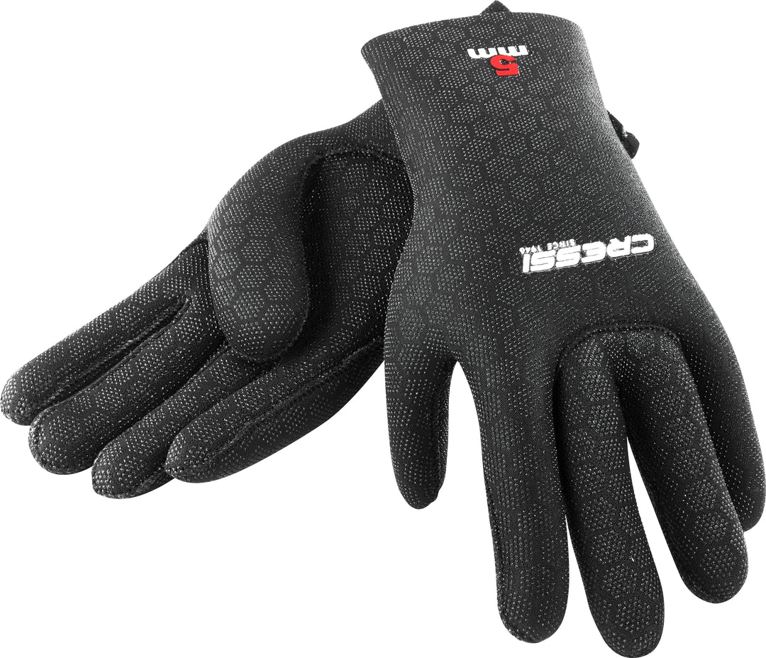 Cressi High Stretch Handschuhe, Schwarz, M