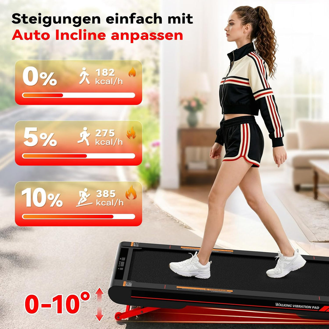 3 in 1 Walking Vibration Pad für Laufband für Zuhause mit App 0.3-6km/h den Heim, und Walking Vibrat