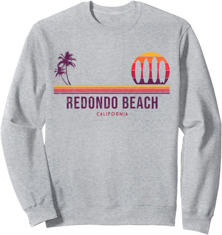 Kalifornien Redondo Beach Vintage Surf Sweatshirt
