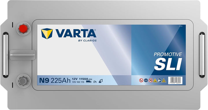 Varta Promotive Silver N9 - 12 V / 225 Ah - 1150 A / EN