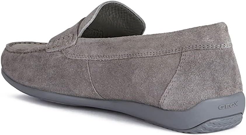 Geox Herren U Ascanio A Mokassins 42 EU Grau, 42 EU Grau