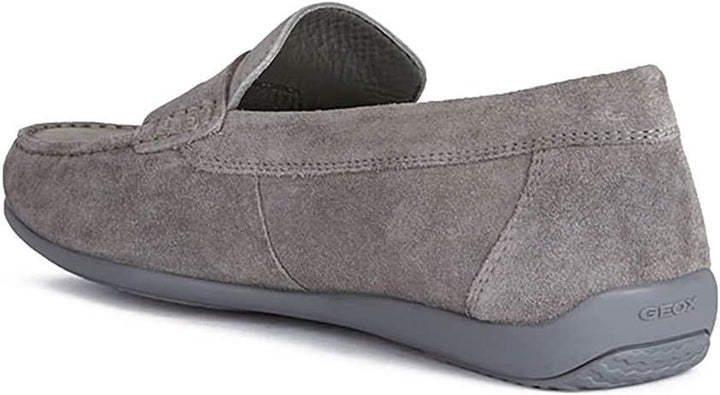 Geox Herren U Ascanio A Mokassins 42 EU Grau, 42 EU Grau