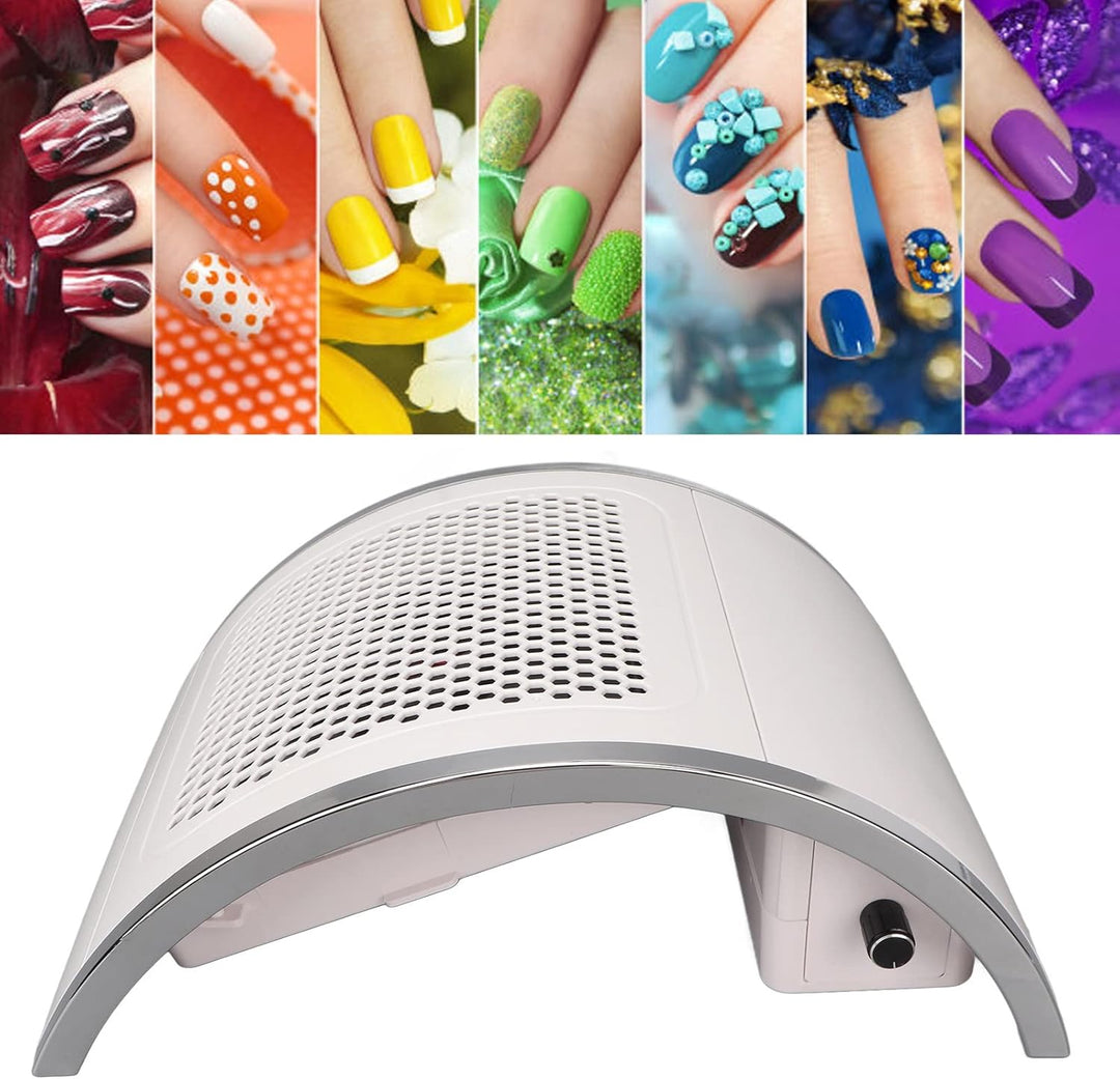 Nagel Staubsauger Professionelle Staubabsaugung Nagelstudio ,Leiser Nagelstaubsauger 4-Lüfter ,Nagel
