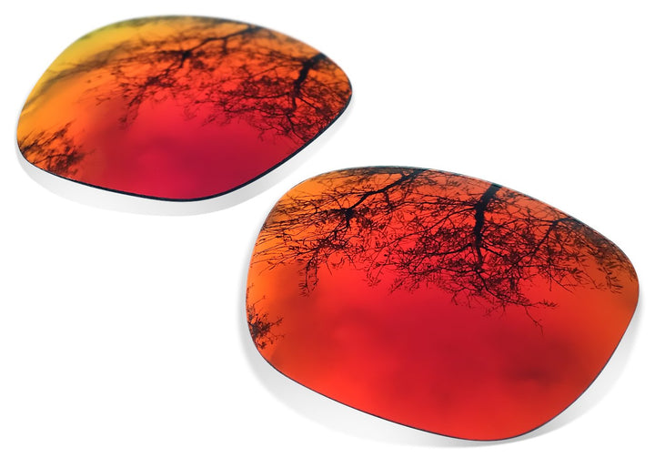 sunglasses restorer Kompatibel Ersatzgläser für Oakley Big Taco (Polarisierte Ruby Red Linsen)