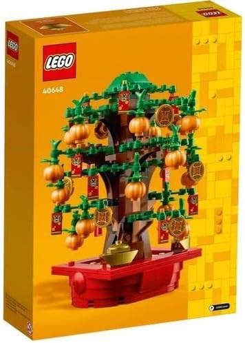 Lego Glückskastanie, Bauset für Kinder ab 9 Jahren, Mondneujahrsgeschenk für Jungen und Mädchen, Set