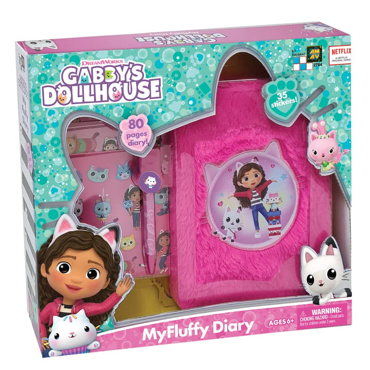 Cefa Toys 00951 Tagebuch DAMENHAUS Täglich Aktivitäten Das Puppenhaus Von Gabby, Rosa, M