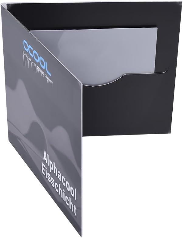 Alphacool 12452 Eisschicht Wärmeleitpad - 11W/mK 100x100x1mm Wärmeleitmittel Wärmeleitpad, 11W/mK 10