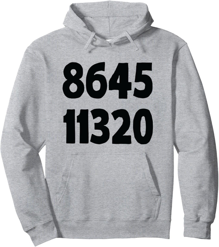 864511320 Shirt 2020 Wahlabstimmung Biden 8645 Anti Trump Pullover Hoodie