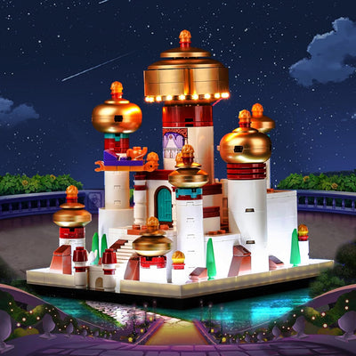 Led Licht Set für Lego Mini Disney Palace of Agrabah (Kein Lego), Dekorationsbeleuchtungsset für Leg