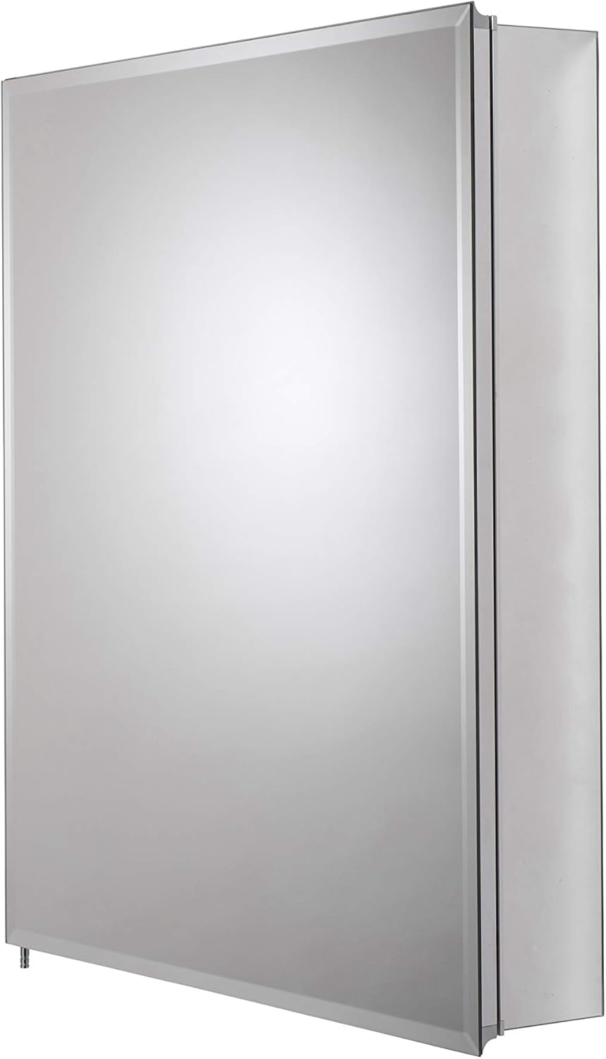 Croydex WC101469 Aluminiumschrank mit 1 Tür, 61 x 76 cm 61 x 76 cm Einzeltür, 61 x 76 cm Einzeltür