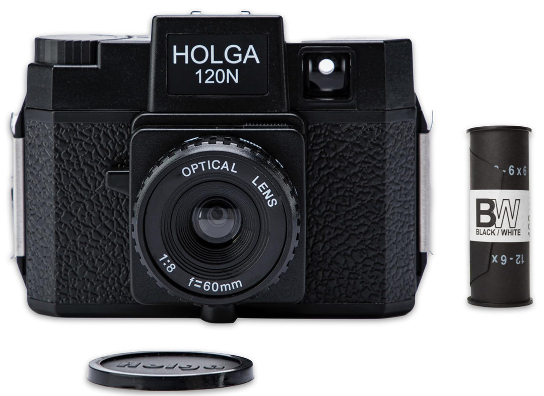 Anton & HOLGA 120N Rollfilm Camera Optical Glas Lens Set mit B+W Film 120er AK3-120N-BS, AK3-120N-BS
