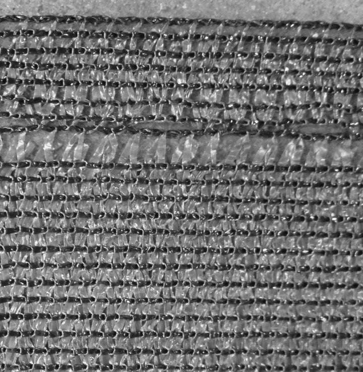 EXCOLO Schattiernetz 2x100m grau anthrazit – 150 g/m² HDPE Windschutz Sichtschutz Zaunblende Bauzaun