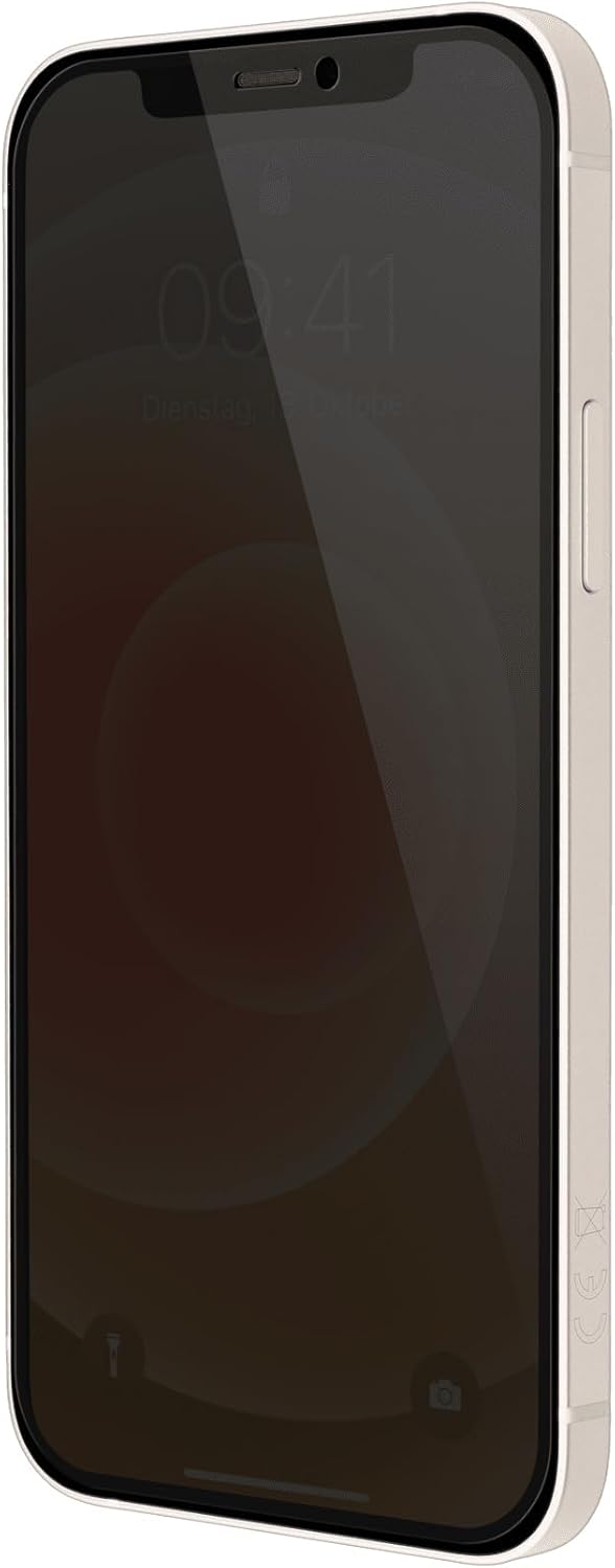 Artwizz PrivacyGlass Schutzglas kompatibel mit iPhone 12 Mini (5,4 Zoll) - Displayschutz mit Anti-Sp