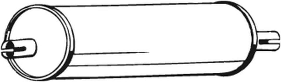 Bosal 176-421 Mittelschalldämpfer