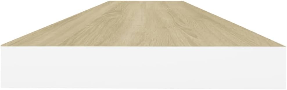 FIRBNUS 2 STK. Schweberegal 120x23,5x3,8 cm Floating Wall Shelf Hängeregal Wandregale Regale Regalbo