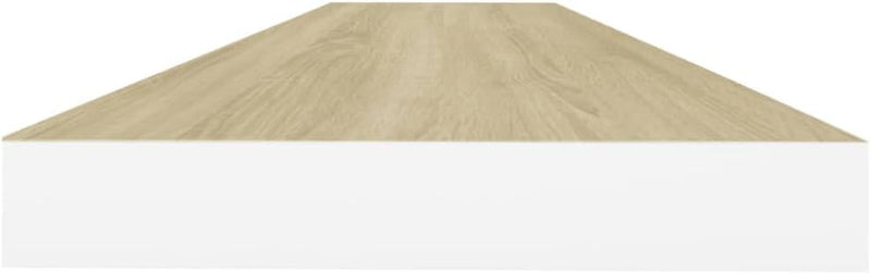FIRBNUS 2 STK. Schweberegal 120x23,5x3,8 cm Floating Wall Shelf Hängeregal Wandregale Regale Regalbo