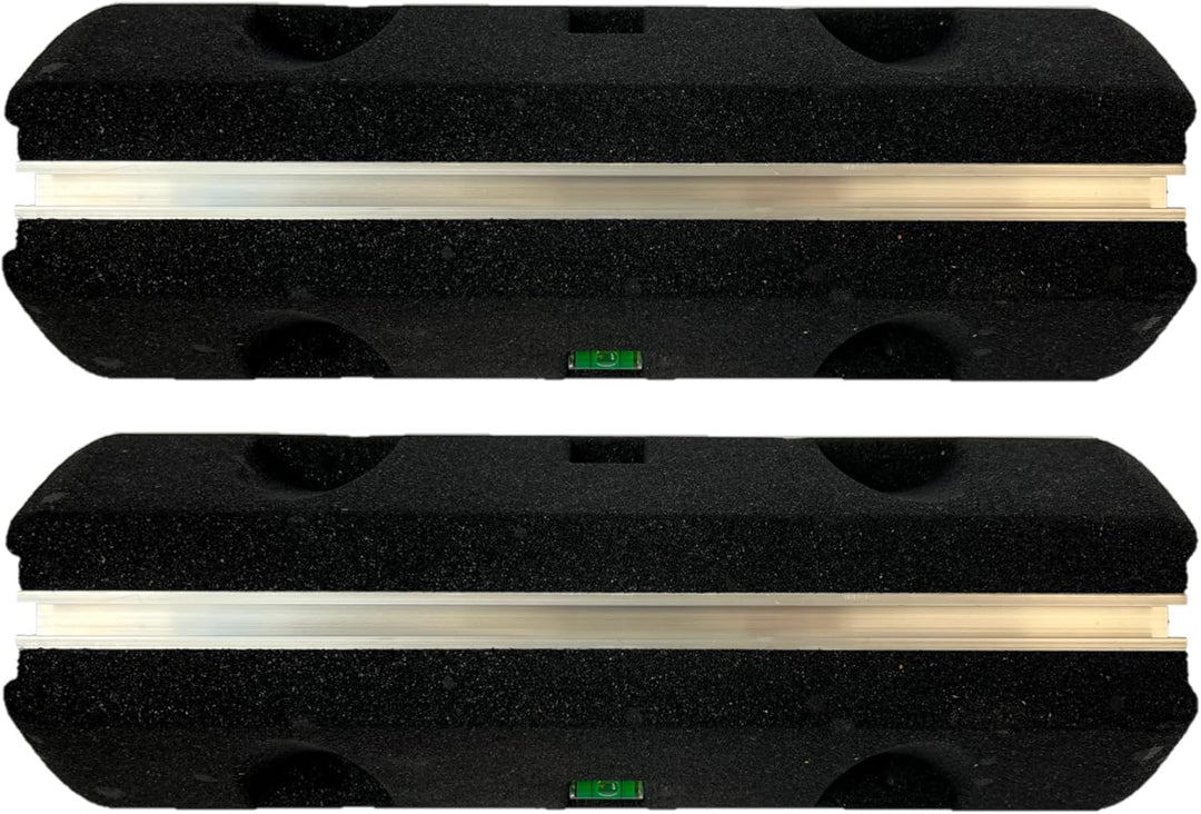 Dämpfungssockel Set 2x450 mm Bodenkonsole für Klimaanlagen, Wärmepumpen | 2 Stück Antivibrationsfüss
