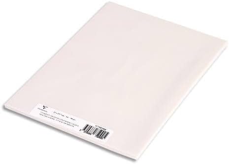 Clairefontaine 975090C Ries Transparentpapier (DIN A4, 21 x 29,7 cm, 100 Blatt, 90 g, ideal für tech