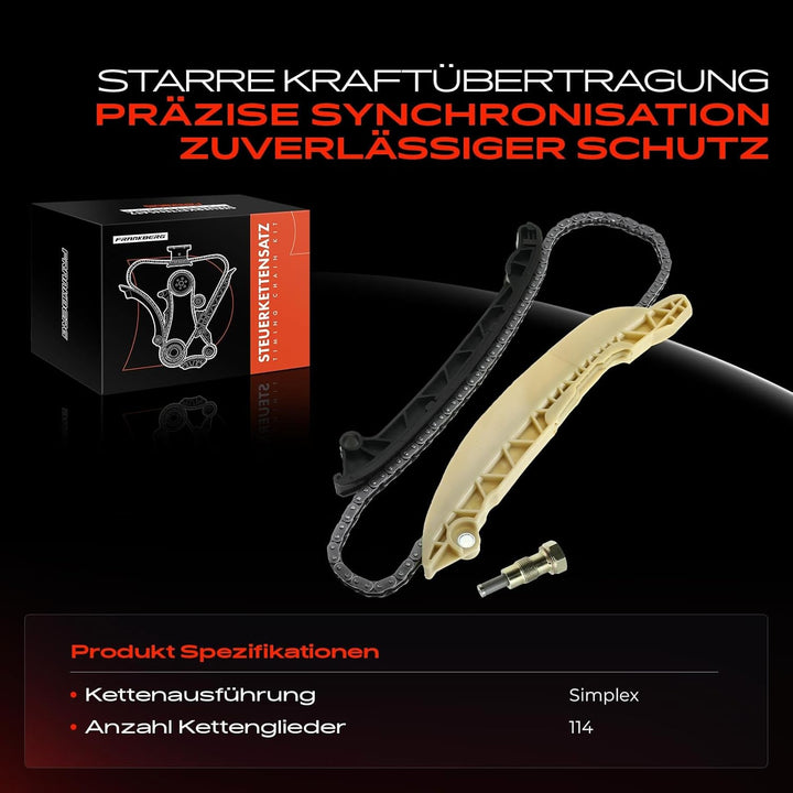 Steuerkettensatz für Fiesta V JD JH Fiesta V Van KA RB KA Van RB Street KA RL2 1.3L 1.6L 1996-2008 T