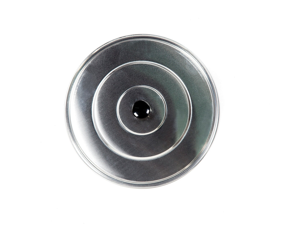Vaello La Valenciana Glatte Aluminiumabdeckung, 70 cm, Aluminium, silber, 70 cm