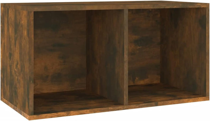 Tidyard Schallplatten-Aufbewahrungsbox Mit 2 Fächern Aufbewahrung Kasten Schallplatten Box Sammlung