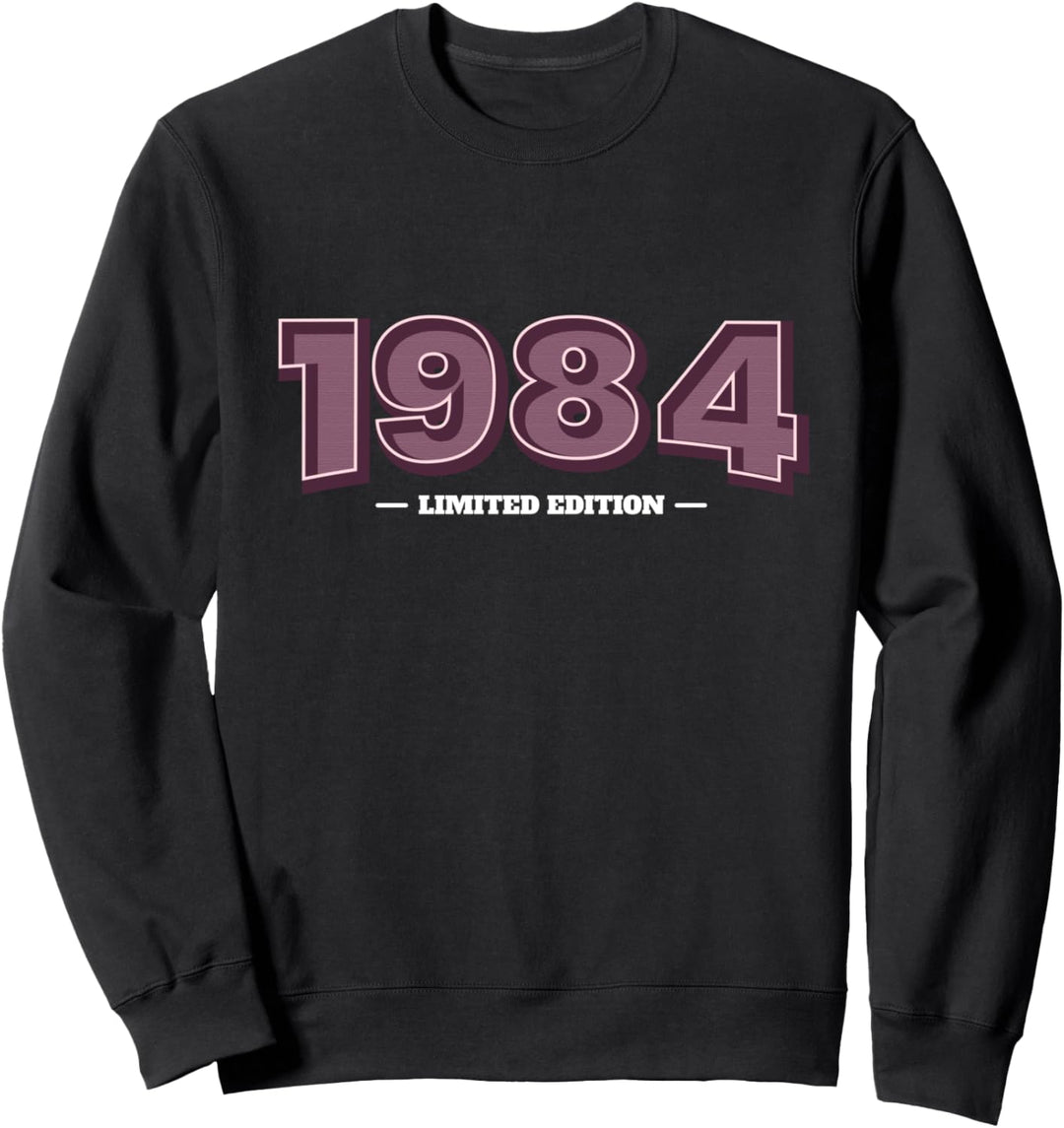 40. Geburtstag Mann Frau 40 Jahre 1984 Deko Lustig Geschenk Sweatshirt